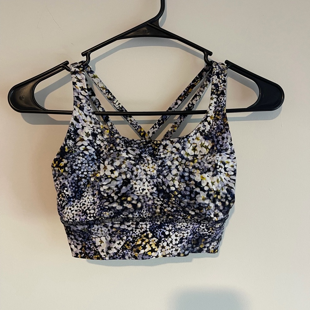 Lululemon floral Multicolor Sports Bra size:2